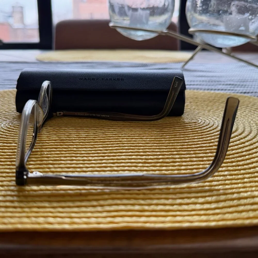 WARBY PARKER WILDER FRAMES IN LIGHT BROWN FADE (Frames only)